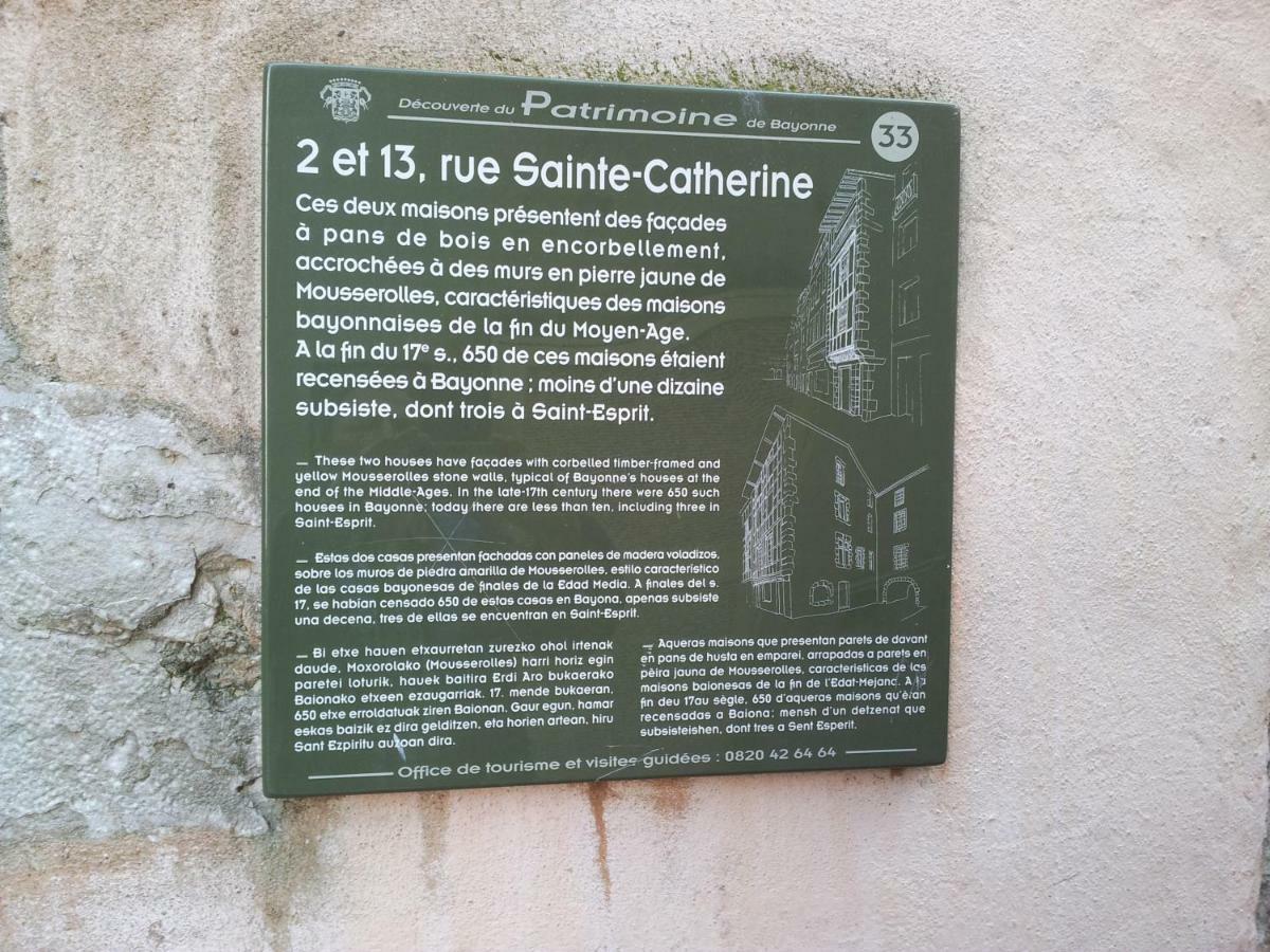 Cosy Appartement Bayonne Historique 外观 照片